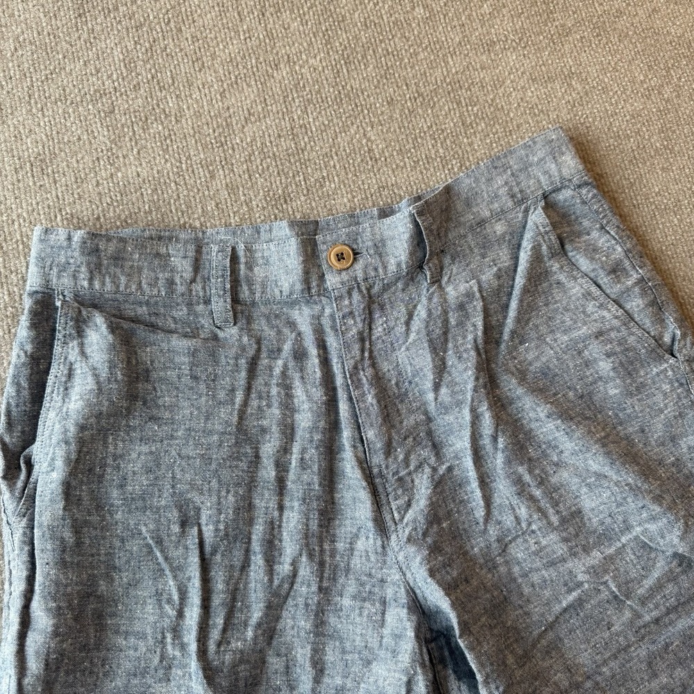Mens Patagonia Chino Shorts Organic Cotton / Hemp Blue Size 30 / 9" inseam‎